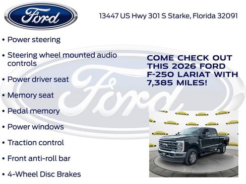 Certified 2026 Ford F250 Lariat AWD/4WD image 32