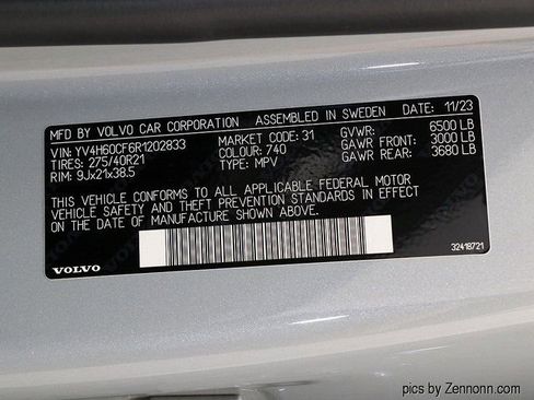 Used 2024 Volvo XC90 T8 Ultimate w/ Protection Package Premier image 34