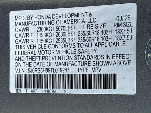 Certified 2026 Honda CR-V Sport-L image 36
