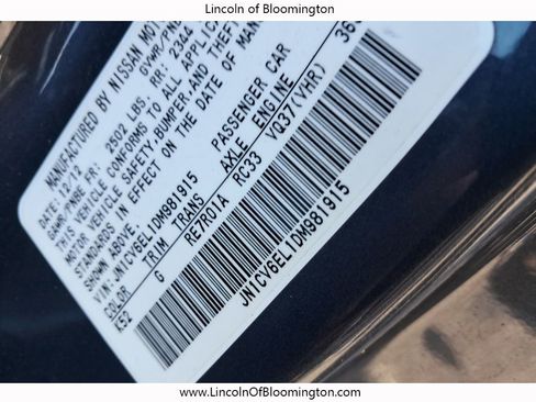 Used 2013 INFINITI G37 x w/ Premium Pkg image 10