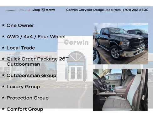 Used 2015 RAM 1500 Outdoorsman image 8