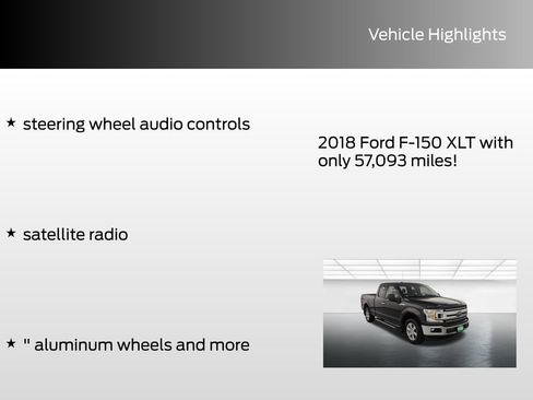 Used 2018 Ford F150 XLT w/ Equipment Group 301A Mid image 8