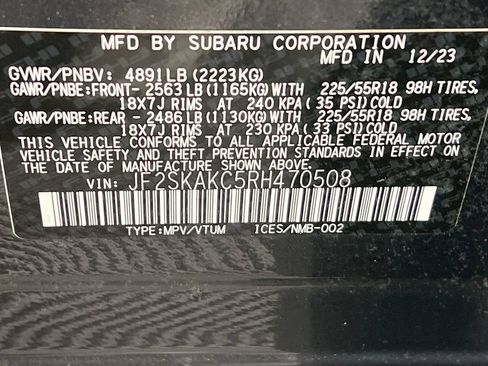 Used 2024 Subaru Forester Limited AWD/4WD image 29