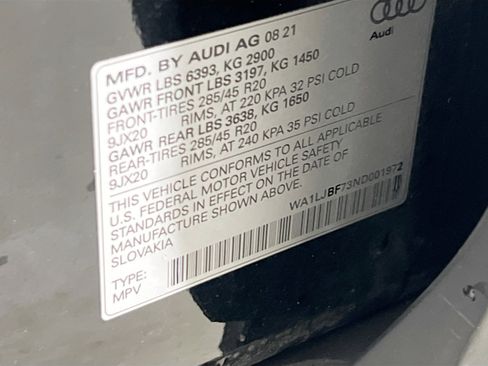 Used 2022 Audi Q7 2.0T Premium Plus w/ Premium Plus Package image 32