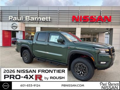 New 2026 Nissan Frontier PRO-4X