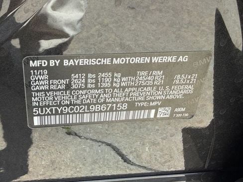 Used 2020 BMW X3 M40i w/ Executive Package AWD/4WD image 29