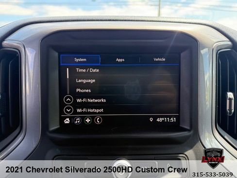 Used 2021 Chevrolet Silverado 2500 Custom w/ Custom Value Package AWD/4WD image 14