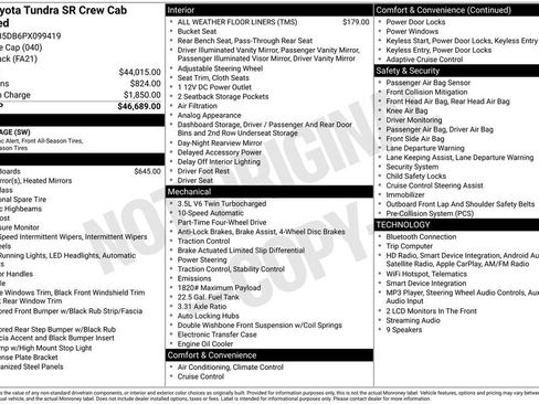 Used 2023 Toyota Tundra SR image 2