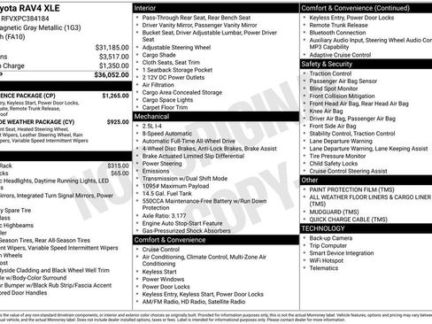 Used 2023 Toyota RAV4 XLE w/ Convenience Package AWD/4WD image 31