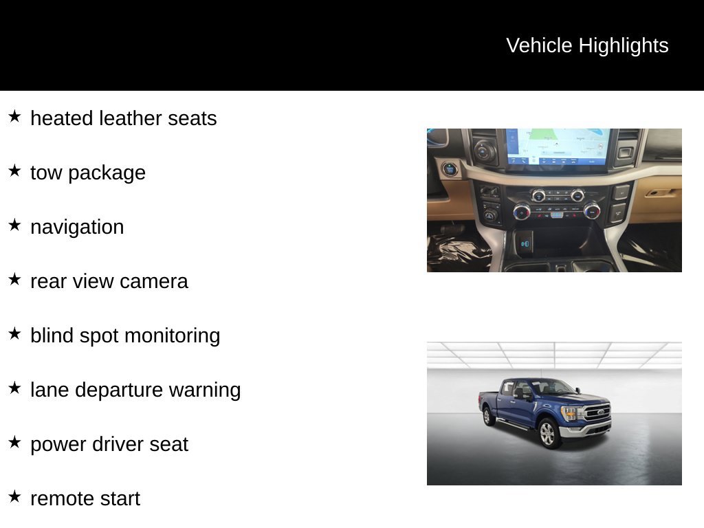 Certified 2023 Ford F150 XLT w/ Equipment Group 302A High AWD/4WD image 11