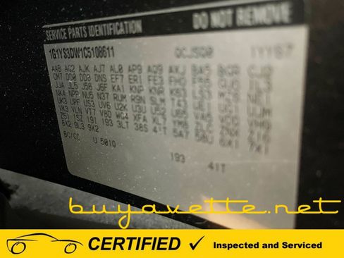Used 2012 Chevrolet Corvette Grand Sport w/ 3LT Preferred Equipment Group RWD image 29