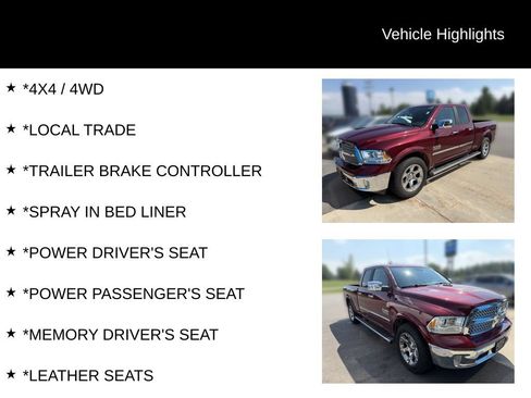 Used 2018 RAM 1500 Laramie w/ Convenience Group AWD/4WD image 10