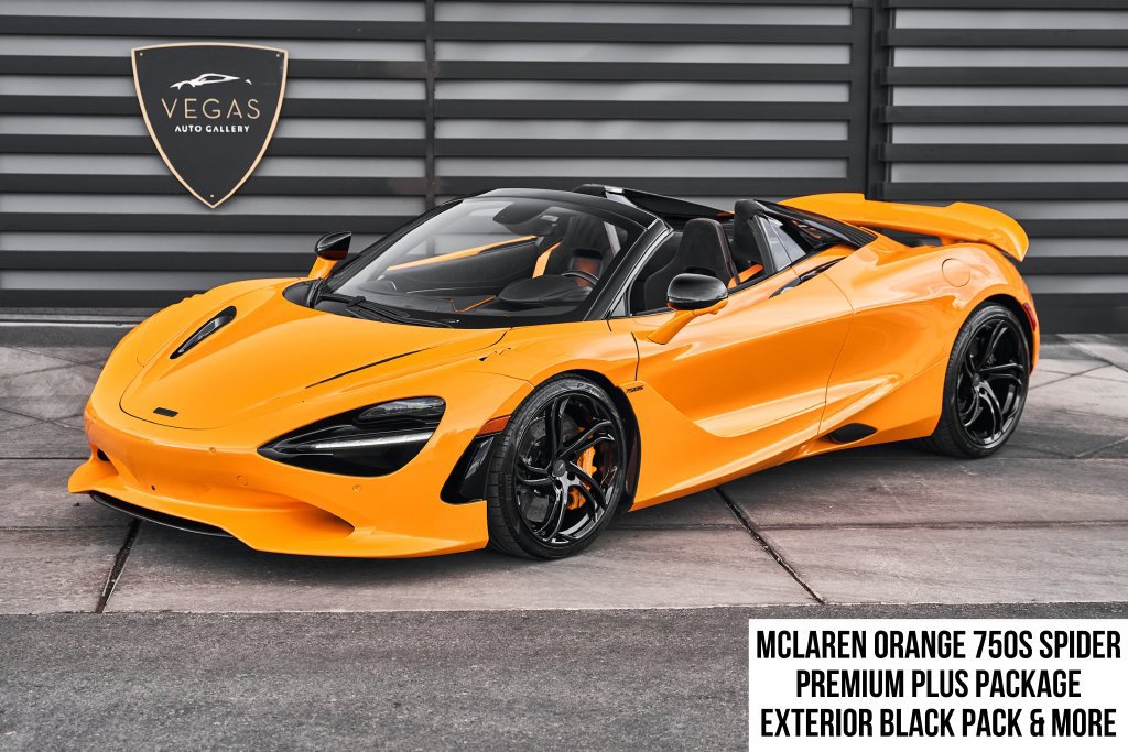 Used 2025 McLaren 750S Spider RWD image 1