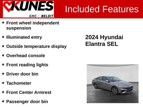Used 2024 Hyundai Elantra SEL FWD image 3