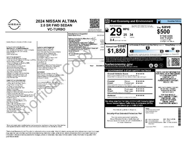 Certified 2024 Nissan Altima 2.0 SR FWD image 15
