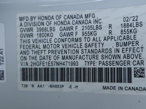 Used 2022 Honda Civic Si image 43