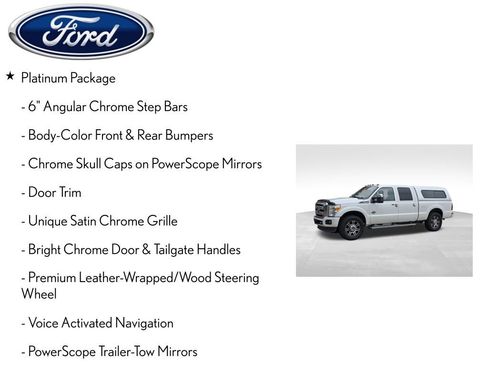 Used 2015 Ford F250 Platinum AWD/4WD image 4