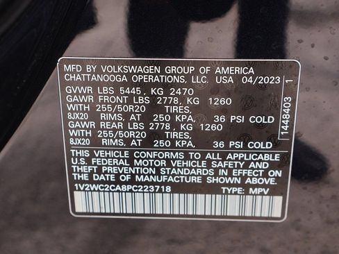 Used 2023 Volkswagen Atlas Cross Sport SE FWD image 53