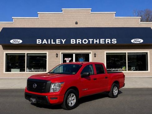 Used 2021 Nissan Titan S w/ S Utility Package AWD/4WD image 1