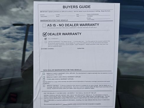 Used 2025 Nissan Altima 2.5 SV FWD image 43