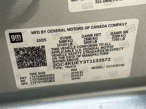 New 2026 Chevrolet Silverado 3500 LTZ w/ LTZ Plus Package image 35