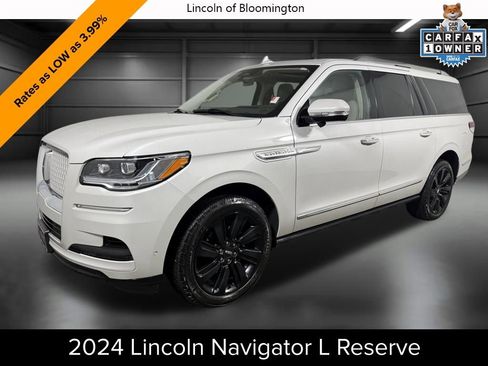 Certified 2024 Lincoln Navigator L Reserve AWD/4WD image 1
