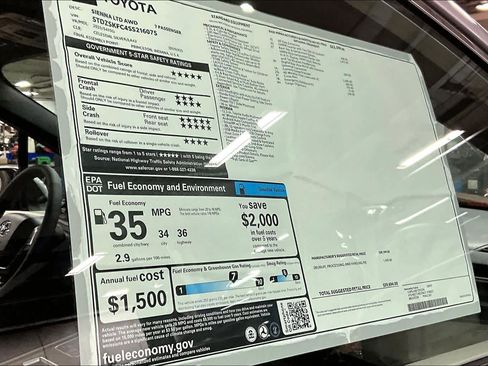 New 2025 Toyota Sienna Limited image 19