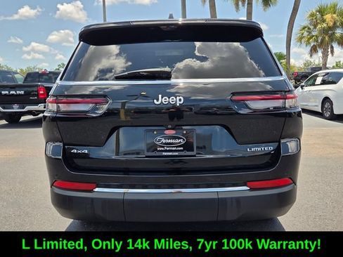 Certified 2024 Jeep Grand Cherokee L Limited w/ Luxury Tech Group II AWD/4WD image 6