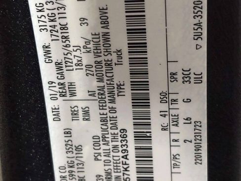 Used 2019 Ford F150 Lariat AWD/4WD image 36