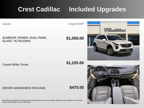 Used 2020 Cadillac XT4 Premium Luxury w/ Driver Awareness Package FWD image 5