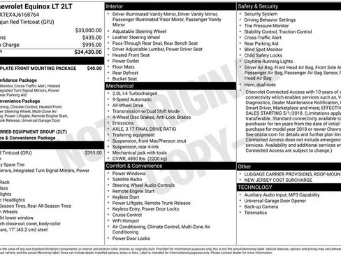 Used 2018 Chevrolet Equinox LT AWD/4WD image 5