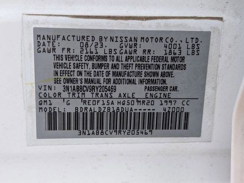 Used 2024 Nissan Sentra SV w/ Trunk Package image 28