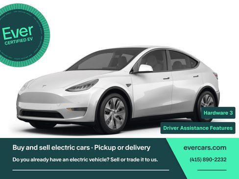 Used 2023 Tesla Model Y Long Range AWD/4WD image 1
