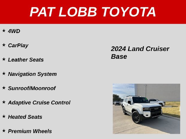 Used 2024 Toyota Land Cruiser w/ Premium Package AWD/4WD image 32