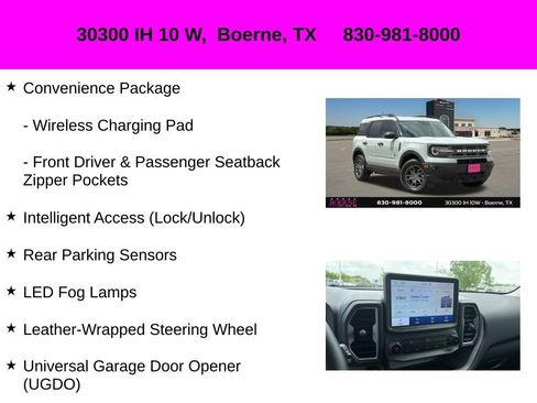 Used 2023 Ford Bronco Sport Big Bend w/ Convenience Package AWD/4WD image 20
