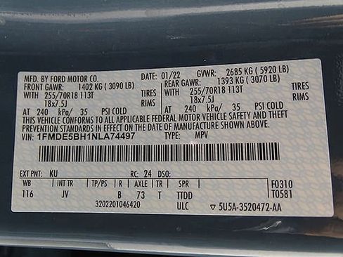 Used 2022 Ford Bronco Outer Banks image 18