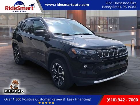 Used 2022 Jeep Compass Limited AWD/4WD image 1