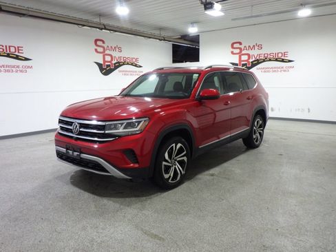 Used 2021 Volkswagen Atlas SEL Premium AWD/4WD image 1