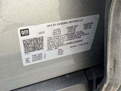 Used 2024 Cadillac Escalade Sport Platinum w/ LPO, ONYX Package AWD/4WD image 29