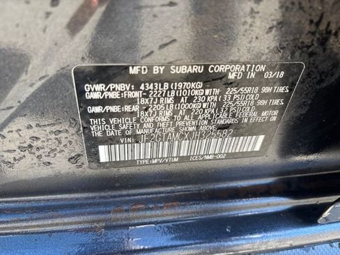 Used 2018 Subaru Crosstrek 2.0i Limited image 9