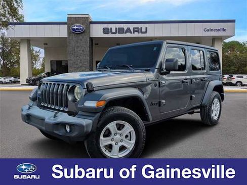 Used 2021 Jeep Wrangler Unlimited Sport image 1