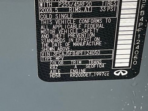 Used 2023 INFINITI QX50 Sport image 36