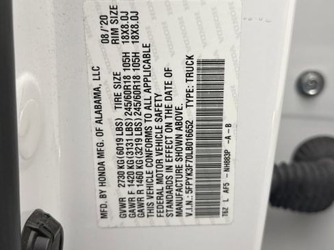 Used 2020 Honda Ridgeline RTL-E image 22
