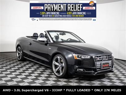 Used 2017 Audi S5 3.0T Cabriolet w/ Technology Package