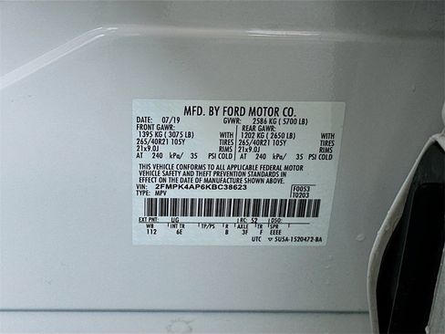 Used 2019 Ford Edge ST w/ Equipment Group 401A image 35