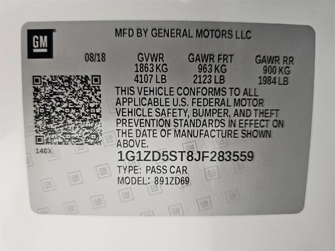 Used 2018 Chevrolet Malibu LT w/ Leather Package image 45