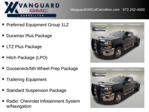 Used 2019 Chevrolet Silverado 3500 LTZ w/ Duramax Plus Package AWD/4WD image 6