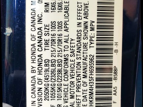 Used 2015 Honda CR-V LX image 58