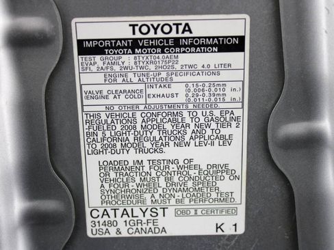 Used 2008 Toyota FJ Cruiser 2WD image 66