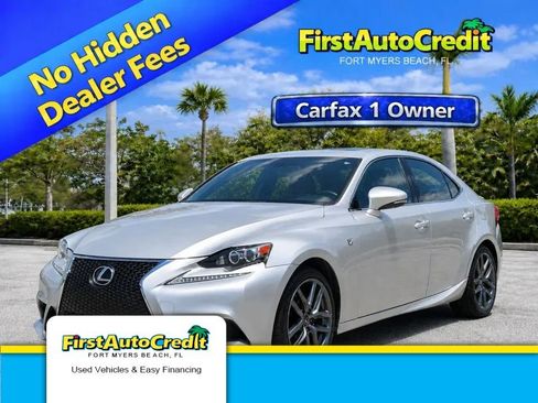 Used 2015 Lexus IS 250 w/ F-Sport Package RWD image 1